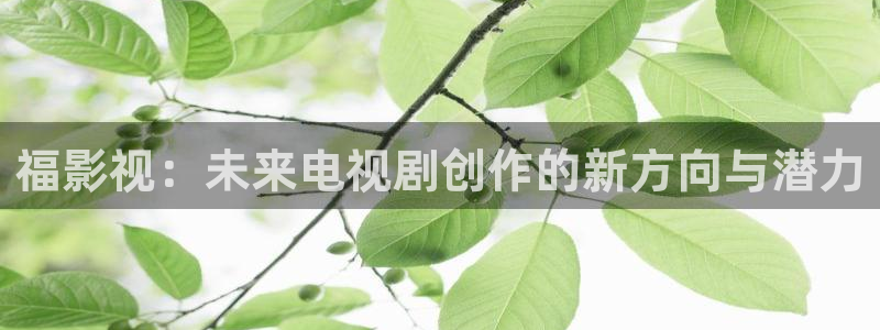 爱丫爱丫影院电视剧免费播放高清：福影视：未来电视剧创作的新方向与潜力